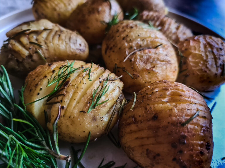 Hasselback Aardappelen Met Knoflookolie Hutspot En Hotspot